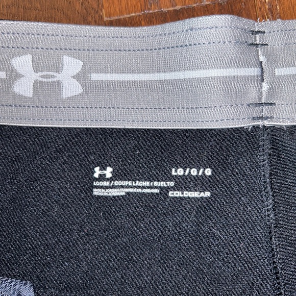 Black Under Armour Unisex Athletic Sweatpants - Picture 4 of 4